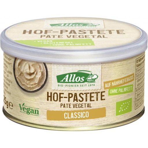 Produktbild - Allos - Hof-Pastete - Classico- 125g