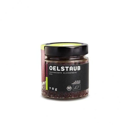 Produktbild - OEL - Grüne & Kalamata Olivenflocken - getrocknet - bio - 70g