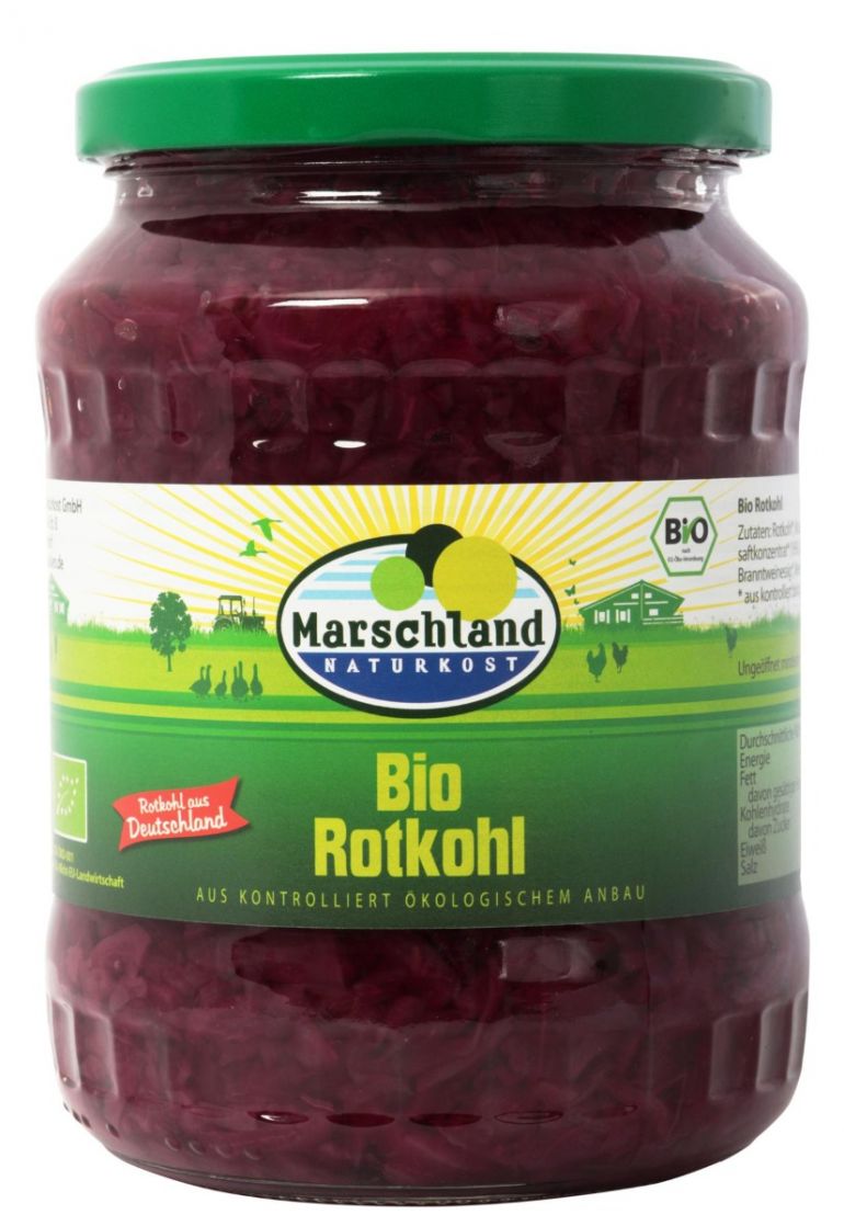Produktbild - Marschland - Rotkohl (680g)