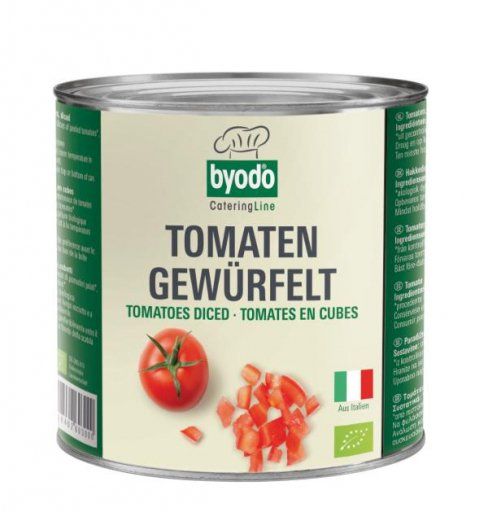 Produktbild - byodo - Tomaten,gewürfelt