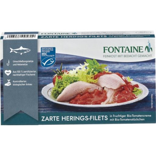 Produktbild - Fontaine - Heringsfilets (200g)
