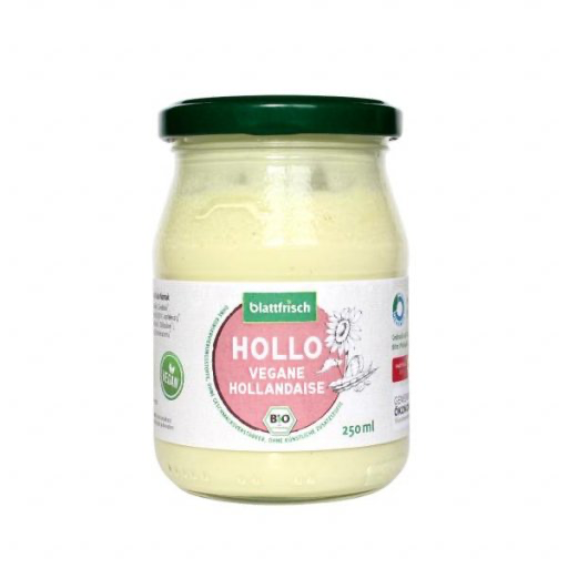Produktbild - Blattfrisch - Vegane Sauce Hollandaise - bio - Pfandglas - 250ml