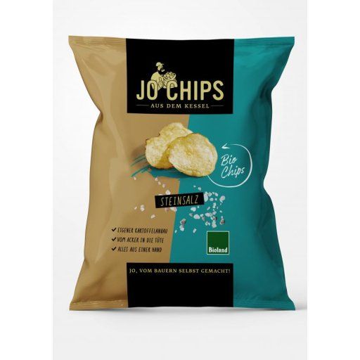 Produktbild - Jo Chips - Steinsalz - bio - 125g