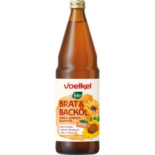 Produktbild - Voelkel - Brat- und Backöl - bio - Mehrwegflasche - 750ml