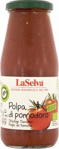Produktbild - LaSelva - Tomatenstücke - Polpa di pomodoro-bio-425g