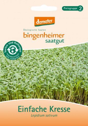 Bingenheimer Saatgut - Kresse
