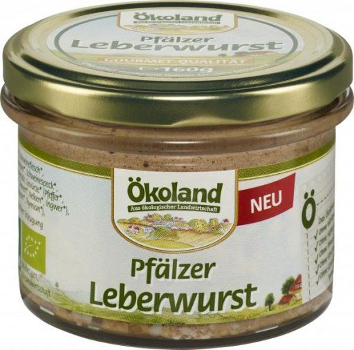 Produktbild - Ökoland- Pfälzer Leberwurst (160g)