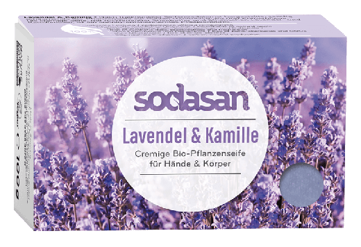 Produktbild - Sodasan - Pflanzenseife Lavendel & Kamille