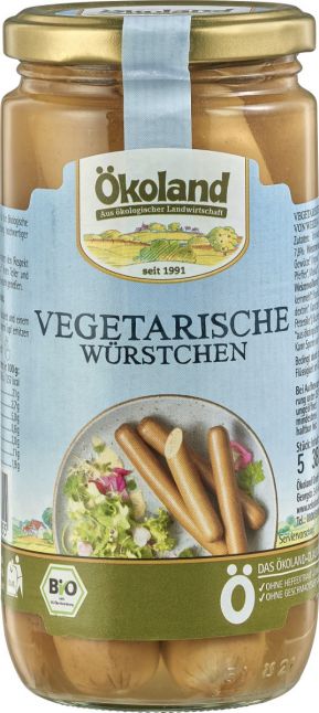 Produktbild - Ökoland - Vegetarische Würstchen (180g)