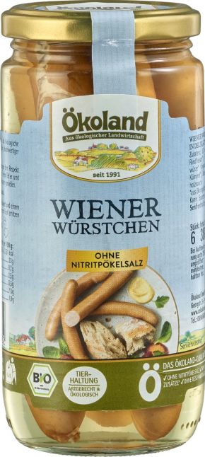 Produktbild - Ökoland - Wiener Würstchen (180g)